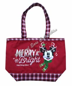 Disney Holiday Tote Bag - Minnie Mouse - Merry And Bright