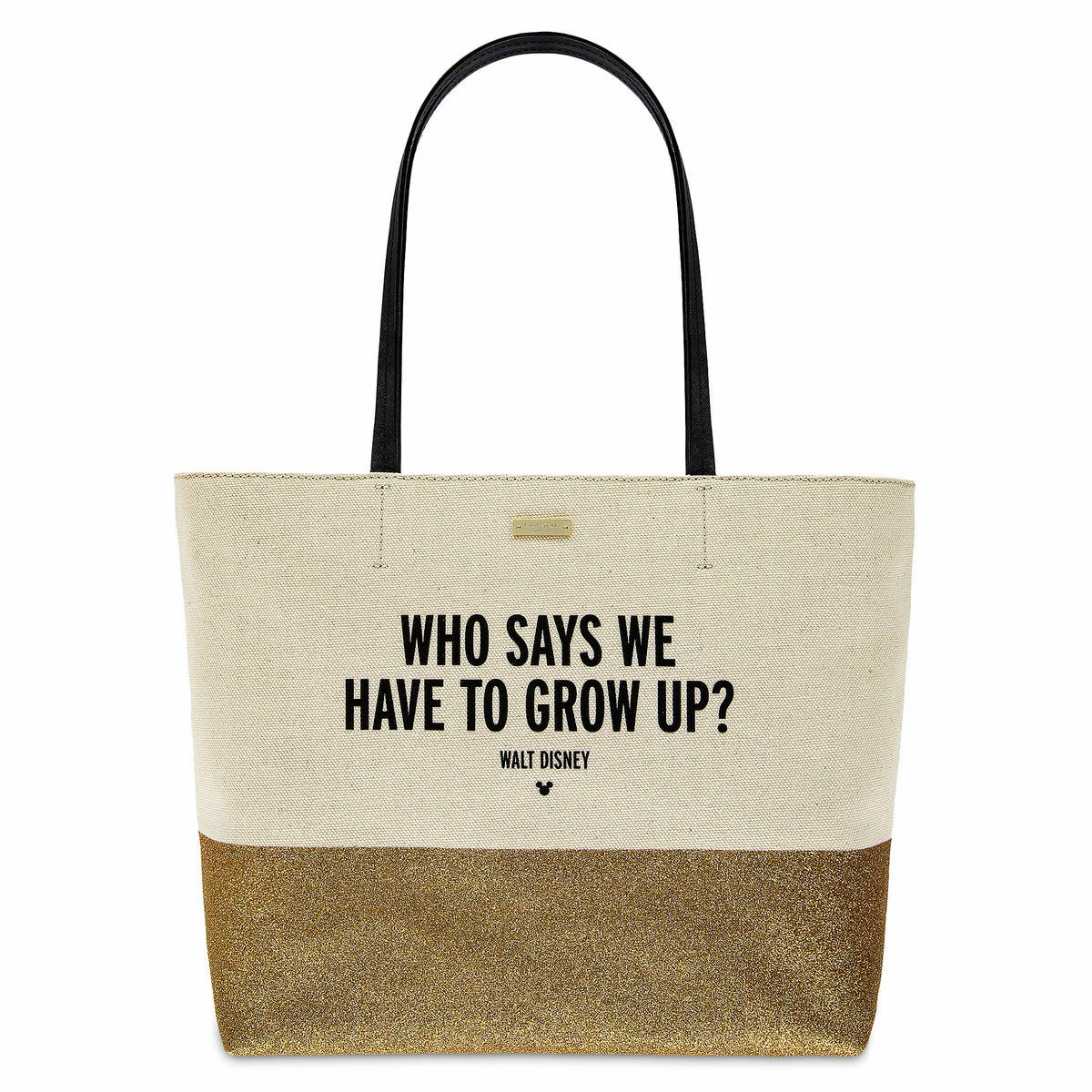 Disney Kate Spade Tote Bag - Who Says We Have To Grow Up? - Canvas