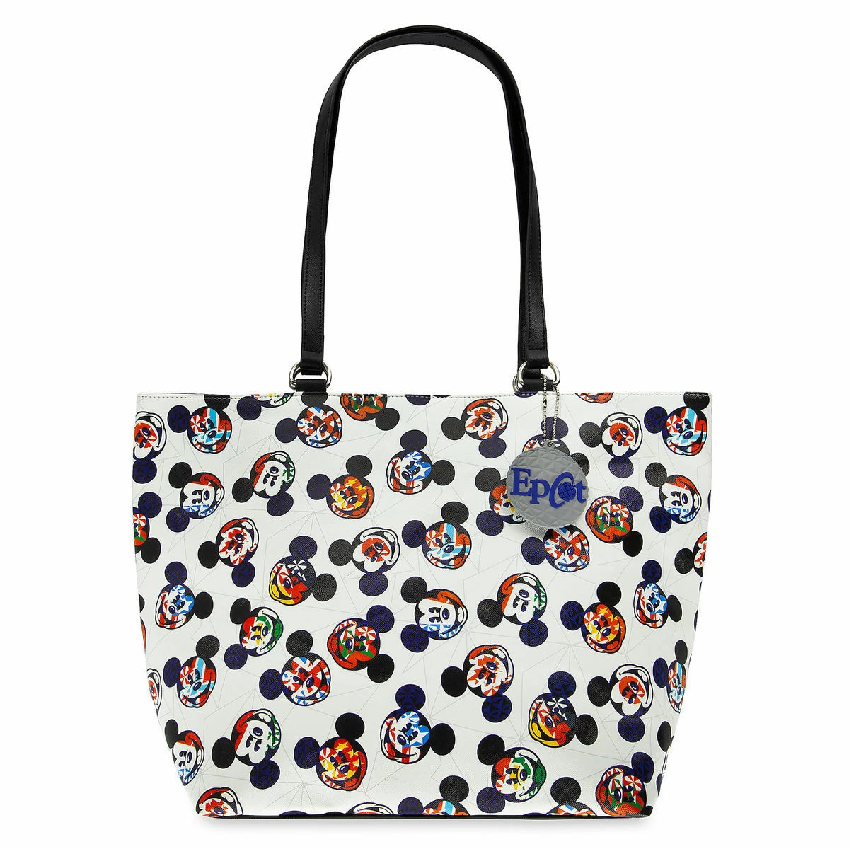 Disney Tote Bag - Mickey Mouse Epcot Flags