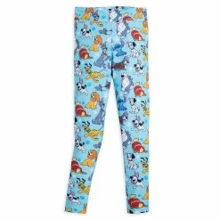 Disney Leggings For Women - Disney Dogs - Blue