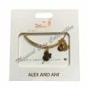 Disney Alex & Ani Bracelet - Disney Treats - Mickey Ice Cream - Gold
