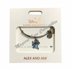 Disney Alex & Ani Bracelet - Stitch - Silver