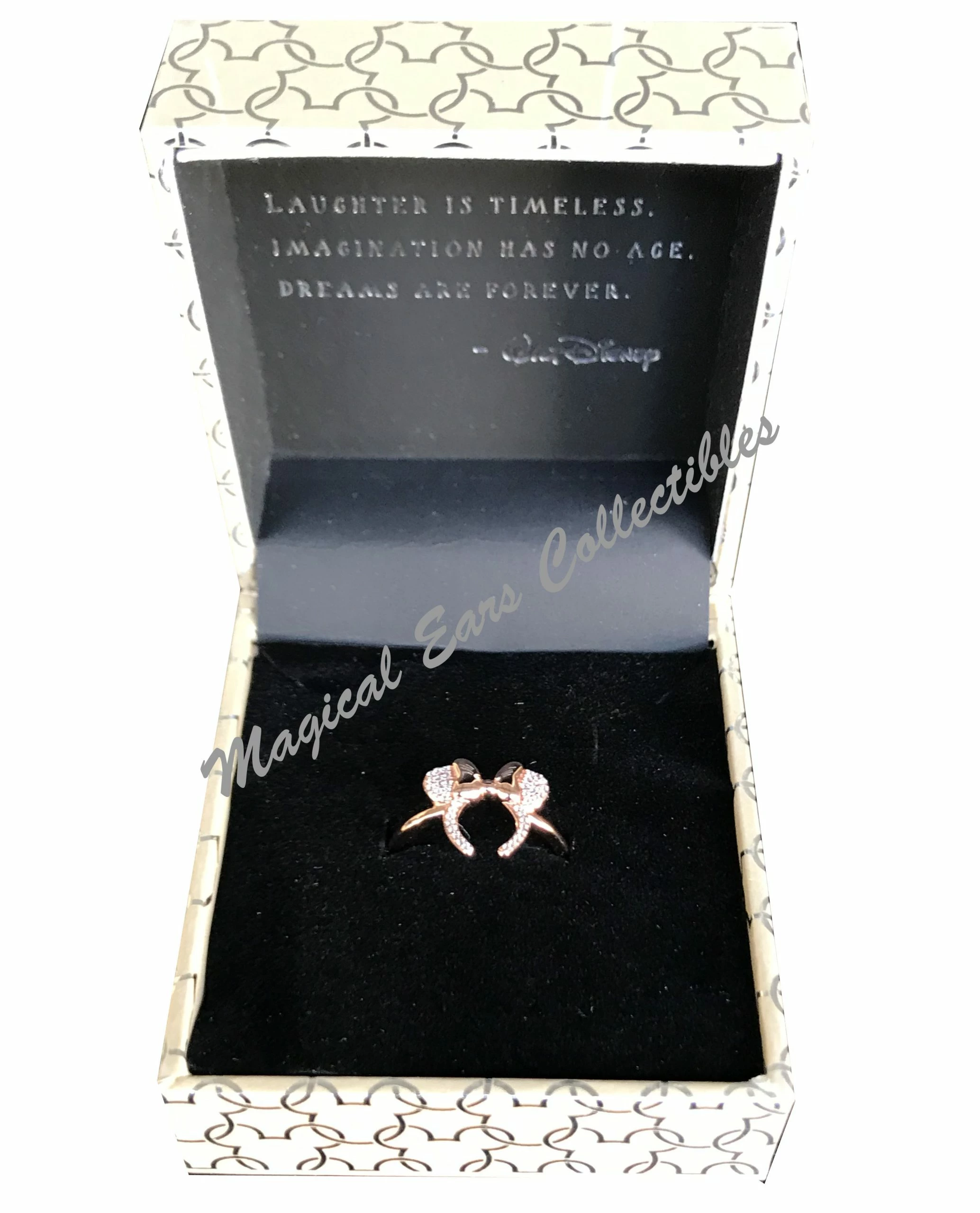 Disney Rebecca Hook Ring - Minnie Mouse Ear Headband - Rose Gold
