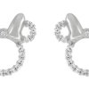 Disney Rebecca Hook Earrings - Minnie Mouse Icon - Sterling Silver