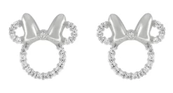 Disney Rebecca Hook Earrings - Minnie Mouse Icon - Sterling Silver