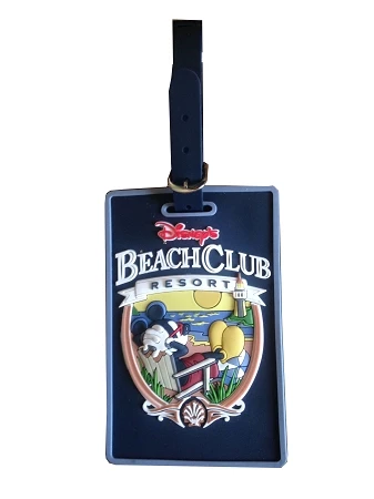 Disney Luggage Bag Tag - Disney's Beach Club Resort