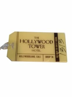Disney Luggage Bag Tag - The Hollywood Tower Hotel