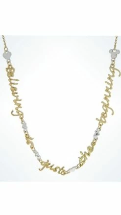 Disney Necklace - Mickey Mouse - Believing Is Just The Beginning