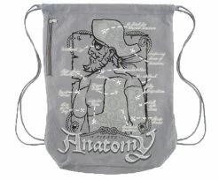 Disney Drawstring Bag - A Pirates Anatomy - Pirates Of The Caribbean