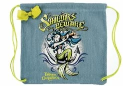 Disney Drawstring Bag - Mermaid Sailors - Pirates Of The Caribbean