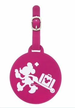 Disney Luggage Bag Tag - TAG - Minnie Mouse - Round