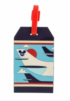 Disney Luggage Bag Tag - TAG - Mickey Mouse Plane