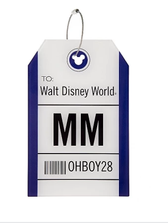 Disney Luggage Bag Tag - TAG - Mickey Mouse - Walt Disney World