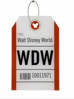 Disney Luggage Bag Tag - TAG - WDW - Walt Disney World
