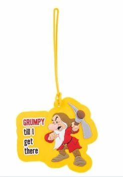 Disney Luggage Bag Tag - Grumpy - Till I Get There