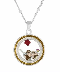 Disney Necklace - Belle Floating Charms