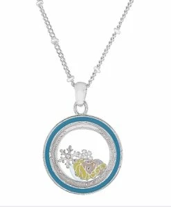 Disney Necklace - Queen Elsa Floating Charms