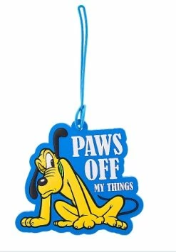 Disney Luggage Bag Tag - Pluto - Paws Off My Things