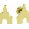 Disney Earrings - Castle - Gold