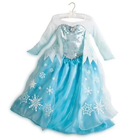 Disney Costume For Girls - Elsa - Frozen