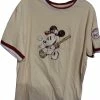 Disney Shirt For Men - Mickey Mouse Baseball - Tan