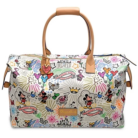 Disney Dooney And Bourke Bag- Sketch Weekender - Large Duffle Bag