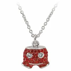 Disney Arribas Necklace - Swarovski Crystal Mickey Mouse Shorts