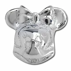 Disney Chamilia Charm - Sterling Silver Minnie Mouse Head