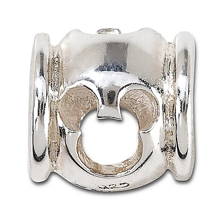 Disney Chamilia Charm - Sterling Silver Mickey Mouse Icon Cut Out