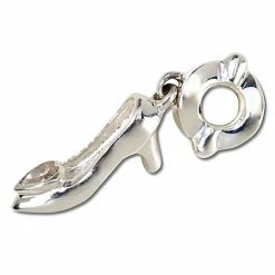 Disney Chamilia Charm - Sterling Silver Cinderella Slipper