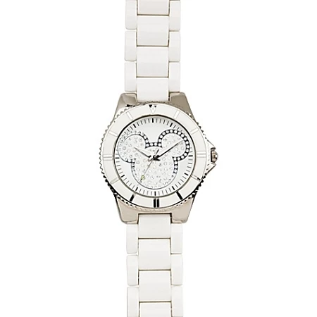Disney Wrist Watch - Pavé Crystal Mickey Mouse For Women
