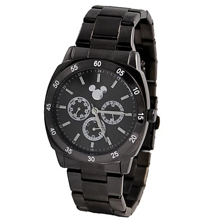 Disney Wrist Watch - Mickey Mouse Chronograph - Gun Metal