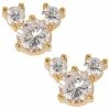 Disney Earrings - Cubic Zirconia Mickey Mouse