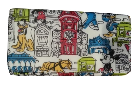 Disney Wallet - Main Street - Mickey Mouse And Friends
