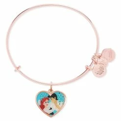 Disney Alex And Ani Bracelet - Ariel And Prince Eric - Valentine's Day