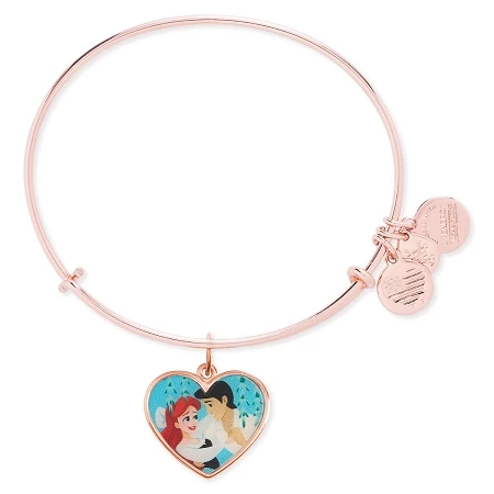Disney Alex And Ani Bracelet - Ariel And Prince Eric - Valentine's Day