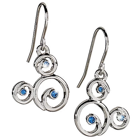 Disney Arribas Earrings - Mickey Mouse Icon - Filigree