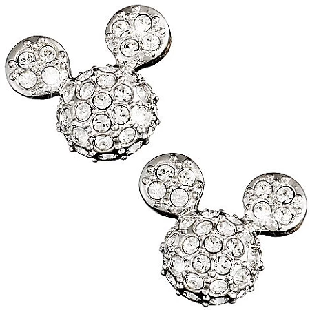 Disney Arribas Earrings - Mickey Mouse Icon - Domed