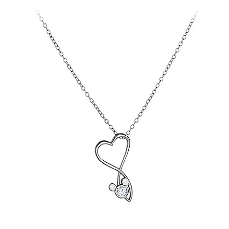 Disney Arribas Brothers Necklace - Mickey Mouse Infinity Heart