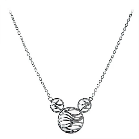 Disney Rebecca Hook Necklace - Mickey Mouse Wave Icon