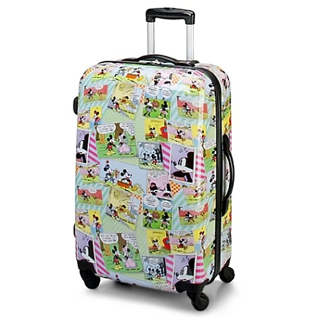 Disney Luggage - Comic Strip Rolling Mickey Mouse Suitcase -- 26''