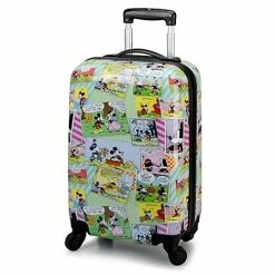 Disney Luggage - Comic Strip Rolling Mickey Mouse Suitcase -- 20''