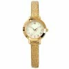 Disney Wrist Watch - Mickey Mouse Sparkling Gold Icon For Women