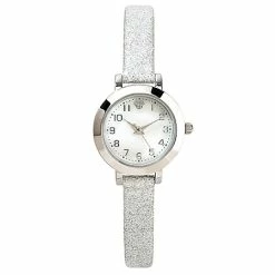Disney Wrist Watch - Sparkling Silver Icon Mickey Mouse For Women
