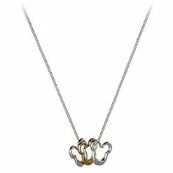 Disney Necklace - Triple Mickey Mouse Icons