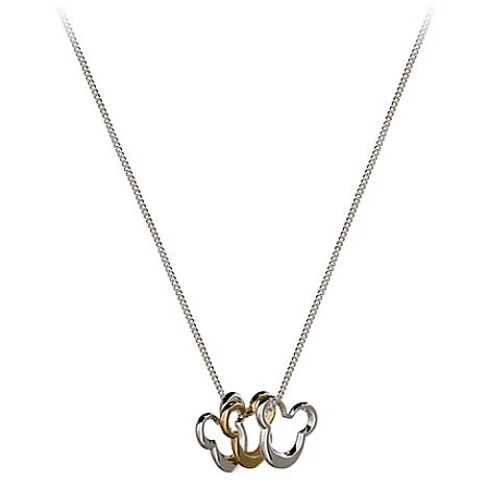 Disney Necklace - Triple Mickey Mouse Icons