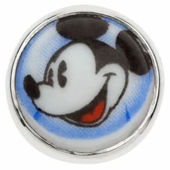 Disney Jewel Pop Necklace Charm - Classic Mickey Smiling