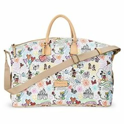 Disney Dooney And Bourke Bag - Sketch - Weekender Luggage Bag