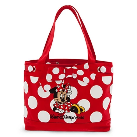 Disney Purse Bag For Girls - Minnie Mouse Polka Dot Purse - Red