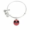 Disney Alex And Ani Charm Bracelet - Minnie Mouse Ear Hat - Silver